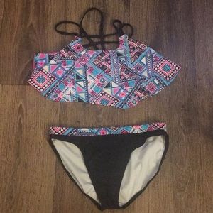 Two piece bathing suit